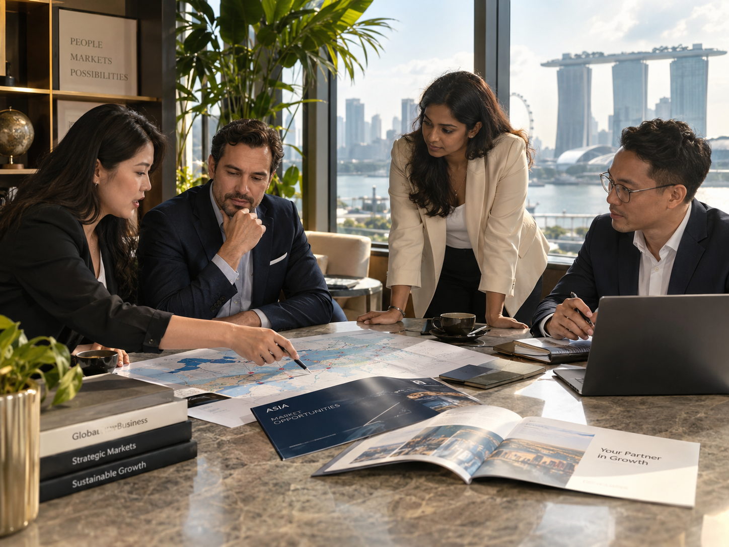 Market entry and business support discussion